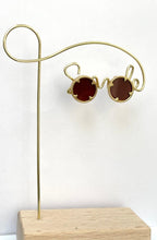 Charger l'image dans la galerie, Boucles Bambi grenat