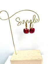 Charger l'image dans la galerie, Boucles Alice rouge