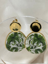 Charger l'image dans la galerie, Boucles Floriane Vert