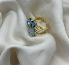 Charger l'image dans la galerie, Bague Gista Bleu
