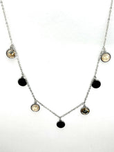 Charger l'image dans la galerie, Collier Samantha Argenté Blanc rosé