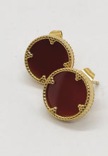 Charger l'image dans la galerie, Boucles Bambi grenat