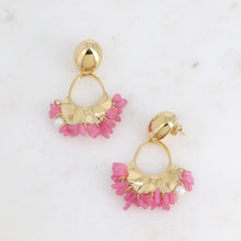 Charger l&#39;image dans la galerie, Boucles Meryl Roses

