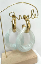 Charger l&#39;image dans la galerie, Boucles Ambassy vert
