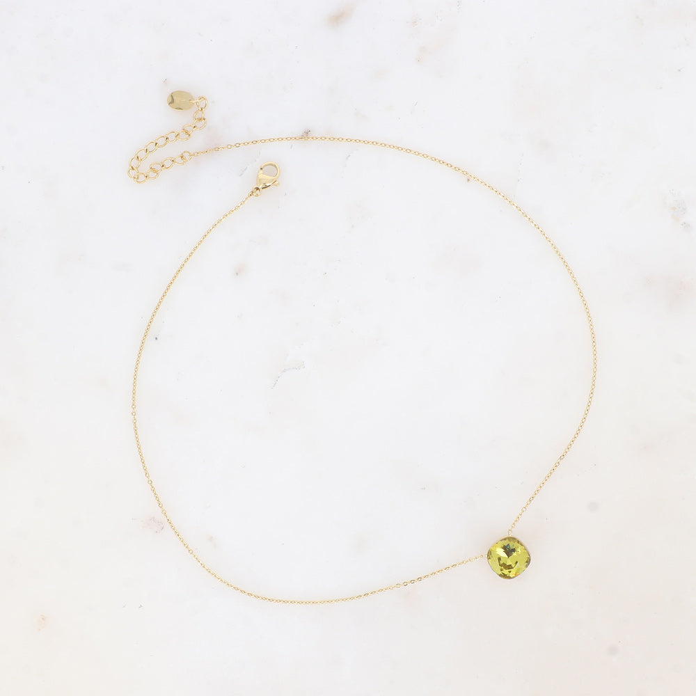 Collier Caro Miel vert