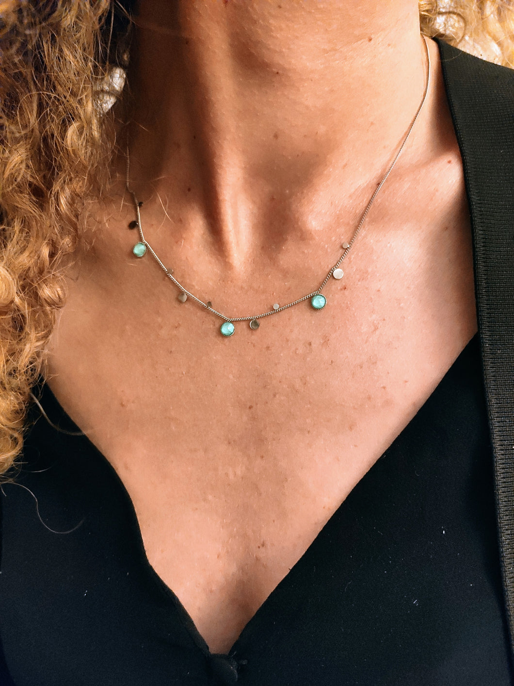Collier Line argent