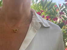 Charger l&#39;image dans la galerie, Collier double coeur
