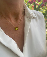 Charger l&#39;image dans la galerie, Collier Caro Miel vert
