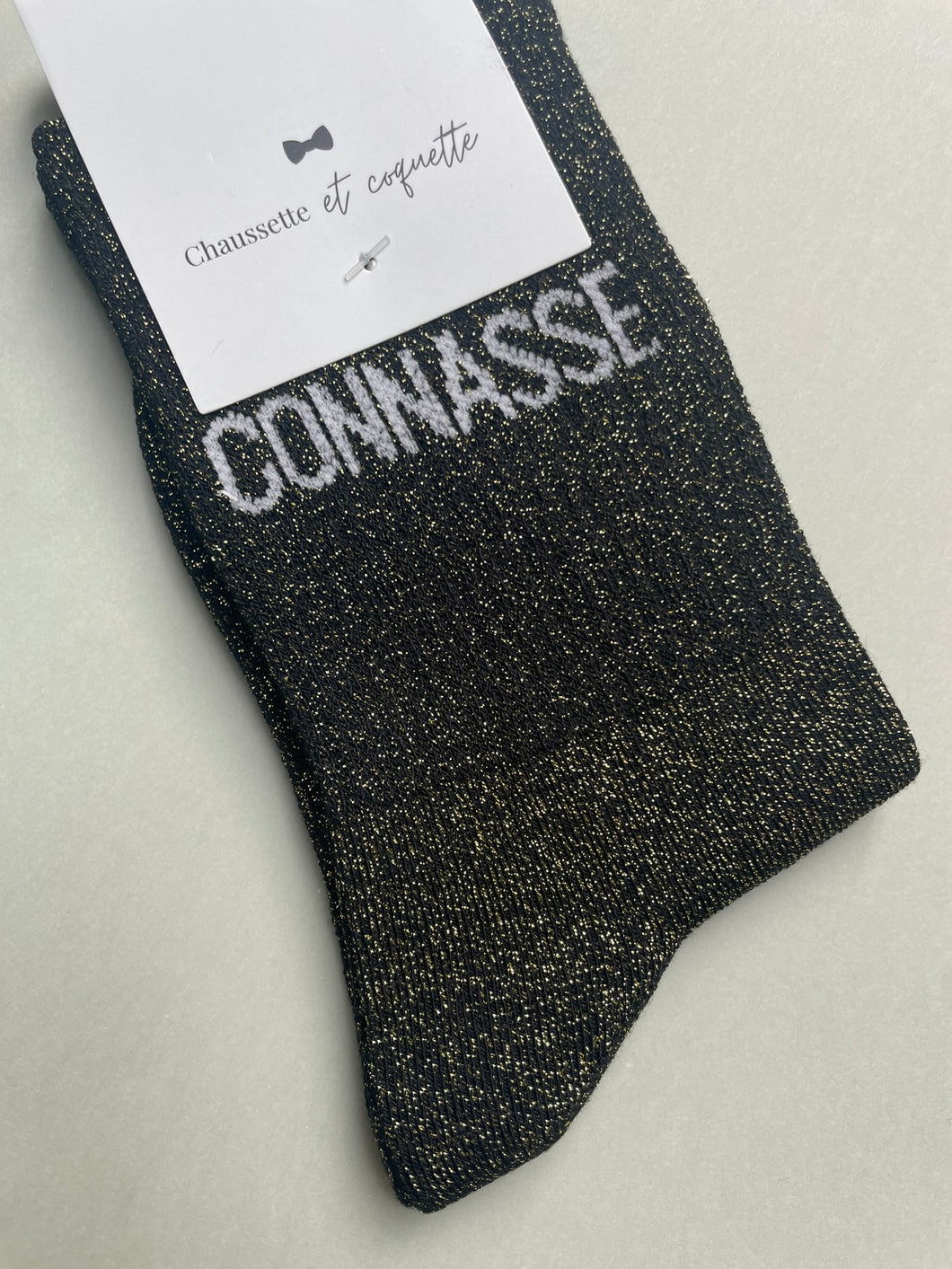 Chaussettes Connasse noires