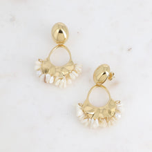 Charger l&#39;image dans la galerie, Boucles Meryl Blanches
