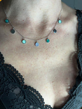 Charger l'image dans la galerie, Collier Samantha Argenté Vert
