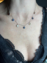 Charger l'image dans la galerie, Collier Samantha Argenté Blanc rosé
