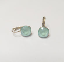 Charger l&#39;image dans la galerie, Boucles Alice vert d&#39;eau
