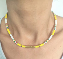 Charger l'image dans la galerie, Collier Kelly Jaune
