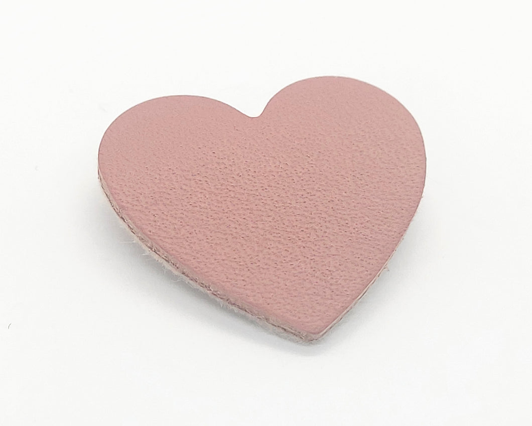 Broche Grand Coeur Rose
